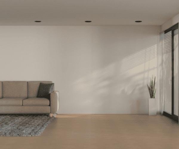 Interior painting in a bright and airy bedroom in Sarasota.